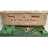 Triang: A boxed Triang Minic Electric Railway. Miniature electric railway made by Lines Bros.