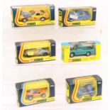 Corgi: A collection of six boxed Corgi vehicles, to comprise references: 324, 381, 438, 319, 395,