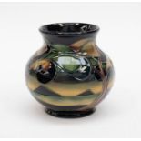 A boxed Moorcroft Pottery vase - 'Western Isles' designed by Sian Leeper 2006