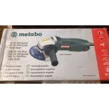 Metabo angle grinder 1400w, 14-150 quick. THIS ITEM IS OFF SITE AND SHOULD BE COLLECTED FROM