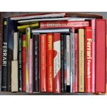 Ferrari: A collection of assorted Ferrari interest, hardback and softback books to include: '