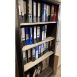 Steel workshop shelving unit. (Files not included). THIS ITEM IS OFF SITE AND SHOULD BE COLLECTED