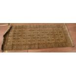 Collection of 3 silk rugs