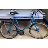 Raleigh Alaska Bicycle with 7 speed Shimano gears. THIS ITEM IS OFF SITE AND SHOULD BE COLLECTED