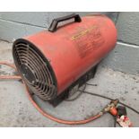 Space Heater, Clarke Devil 850. THIS ITEM IS OFF SITE AND SHOULD BE COLLECTED FROM VENDOR’s