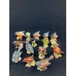 14 Beswick birds plus 1