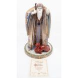 Minton figure of Merlin with certificate