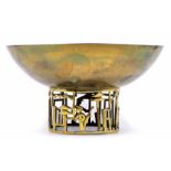 Karl Hagenauer brass "golf" bowl