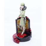 Kevin Francis "Clarice Cliff Centre Stage" . A limited edition figurine