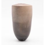 Abdo Nagi - An early mark light to dark grey stoneware vase, with incised AN monogram to base.
