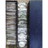 Collection of Approximately 70 Pre 47 Silver Half-Crowns in one box. Approximately 994g.