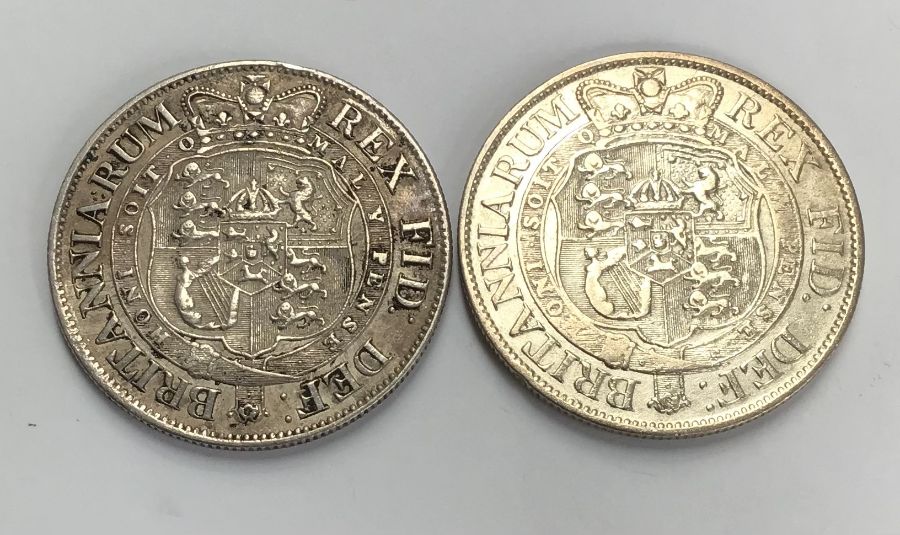 George III 1817 & 1819 Half-Crown. - Image 2 of 2