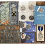 Collection of Royal Mint Commemorative BU Coins including a quantity of Limited Edition 50p Coins of