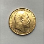 Edward VII 1902 Gold £2 Coin.