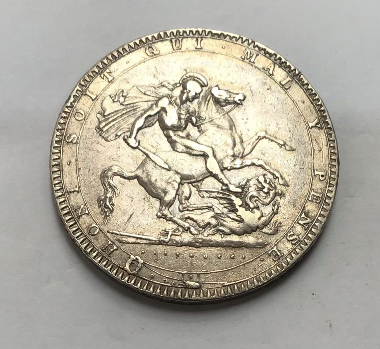 George III 1819 Crown. - Image 2 of 2