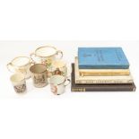 A collection of commemorative ware, to include a James MacIntyre & Co mug and beaker,