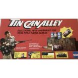 Ideal toys Vintage large boxed 1976 Game ; Tin Can Alley set, ( not tested) in very good order and a