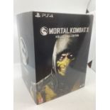 PS4 Mortal Kombat X Kollectors Edition Large boxed set  to include A Hand Painted Scorpion,