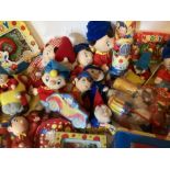 ***. To be REOFFERED in 29/6/23 sale*** Noddy toys; Huge selection of Plush dolls and bears Noddy