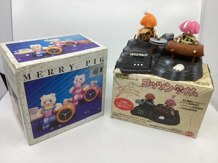 *** to be REOFFERED combined in Toy section antiques sale 29/6/23 *** Merry pig toy Japanese novelty