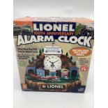 Lionelville talking alarm clock with train and track novelty toy action all boxed.(1)