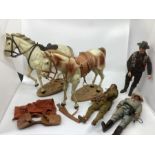 Gabriel 1973 toys interest ; to include the Lone Ranger ,Tonto and another figure from the