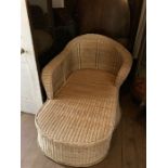 Wicker Chaise 30 H x 170L x 80 cms W