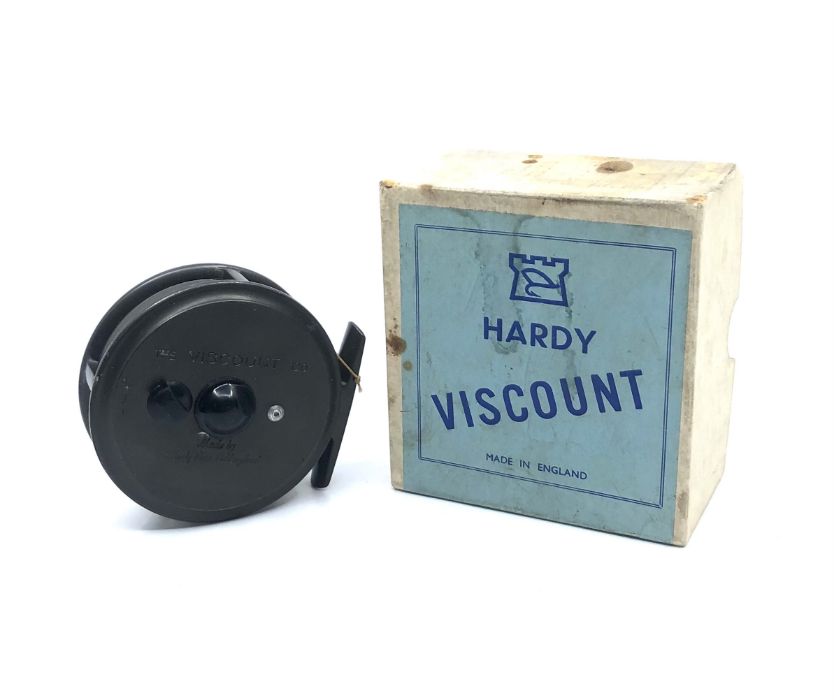 Angling Interest; a Hardy Viscount 130 fly fishing reel, in box
