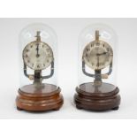 Two 1930-1950's domed mantle clocks, powered by Electrical currents