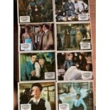 Set of 8 carry on Screaming film lobby cards