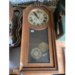 Cased Wall clock for spares/repair