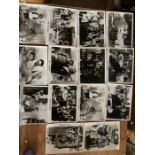 Carry on abroad Lobby cards x 13 with one duplicate