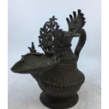 A Sino-Tibetan lamp. H: