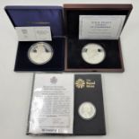 An Elizabeth II Guernsey 2013 "H.R.H. Prince George of Cambridge 22nd July 2013" silver proof ten