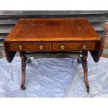 A Regency style sofa table