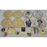 Royal Commemoratives: Eight large 2016 commemorative coins: "Head of the House of Windsor HM Queen