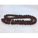 A Sino-Tibetan prayer's beads