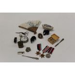 A mixed lot of collector's items, including a white metal cased Goliath crown wind pocket watch, a
