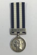 Egypt Medal 1882-89 with Tel-El-Kebir clasp. Privately engraved to 5456 Pte E. Dor, 2nd Grenadier