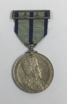 Delhi Durbar Medal 1903. Unnamed as issued, with original ribbon and pin clasp. Notes: awarded in