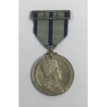 Delhi Durbar Medal 1903. Unnamed as issued, with original ribbon and pin clasp. Notes: awarded in