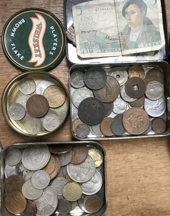 Collection of WW2 medals, coins and other items. Includes WW2 Medals of 1939-45 star, Africa star - Image 3 of 5