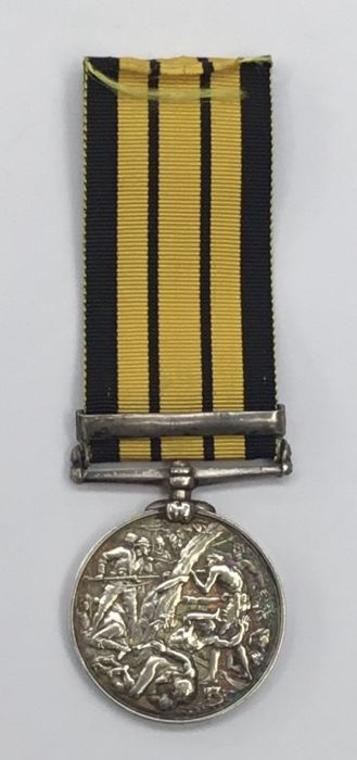 East and West Africa medal with Benin 1897 clasp. Officially impressed named to G.Oaks. Stoker HMS - Image 2 of 4