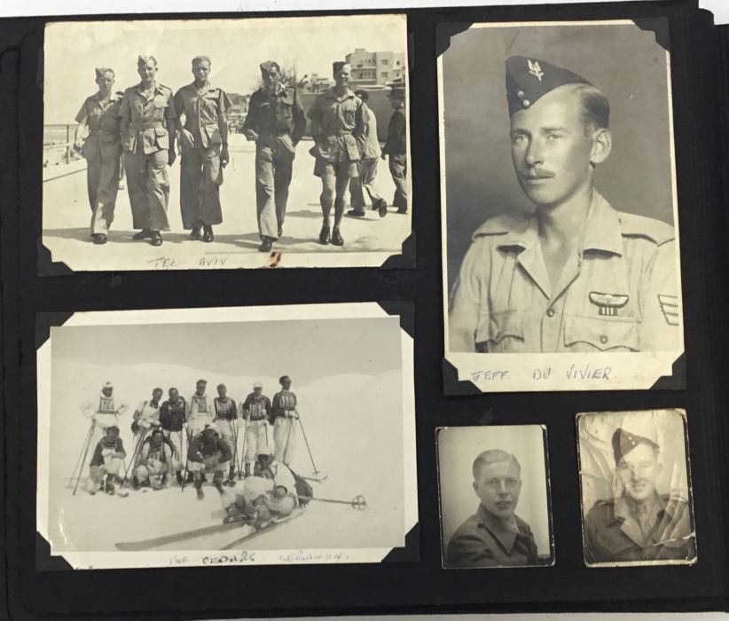 An exceptional and rare WW2 and Post WW2 era medal group and photo archive to 908535 L/Cpl Gerald - Image 17 of 27