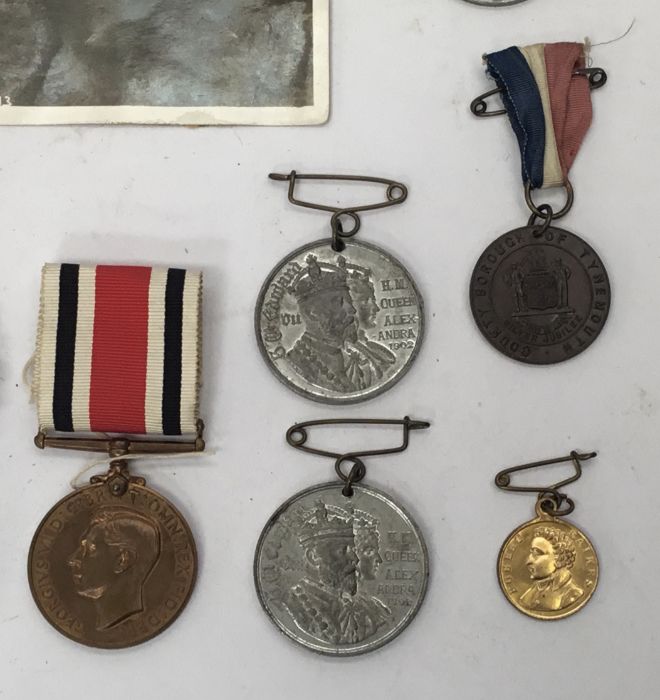 An interesting collection of Victorian through to WW2 items of Militaria, all relating to two - Image 5 of 5