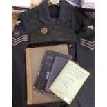 ***No Lot see lot 384*** WW2 British RAF Sergeants uniform (Ground Crew) with PTI badge comprising