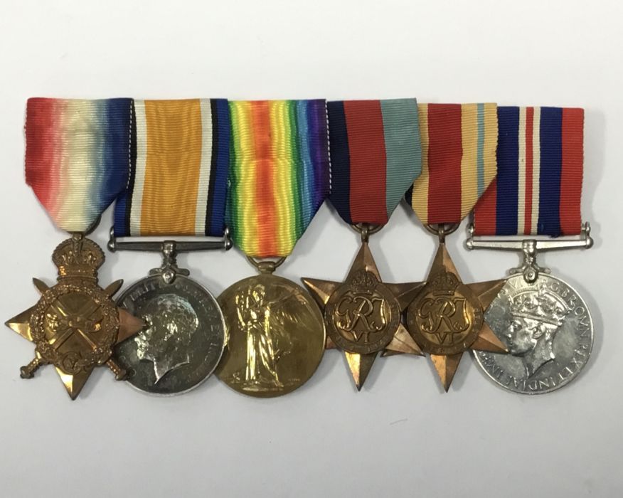 A WW1 / WW2 Royal Navy Medal group, awarded to K.18884 Stoker 1 Walter John Jones. To include: the