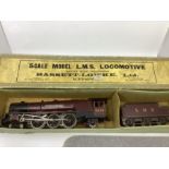 Antique Bassett Lowke Ltd O gauge boxed Loco and tender 1940s scale model of Duchess of Montrose