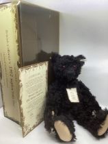 *** to be offered in December toy sale*** Steiff 1991 Fine large 50cm Teddy Bear  Replica 1912 black