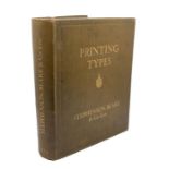 Typography & Printing Interest. Printing Types, Stephenson, Blake & Co. Ltd., Sheffield: The